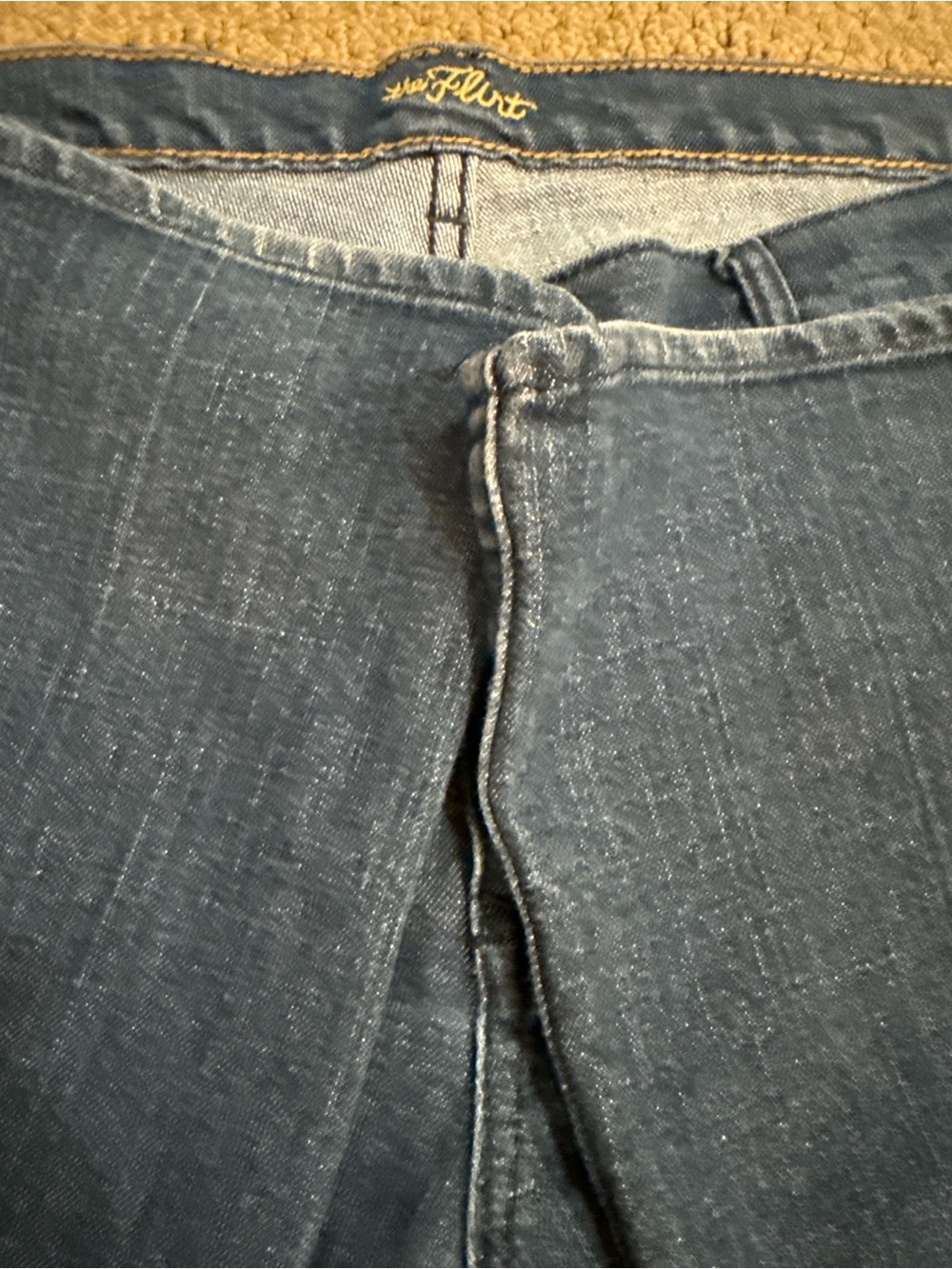 “The Flirt” Old Navy Blue Jeans size 16 - Picture 5 of 5